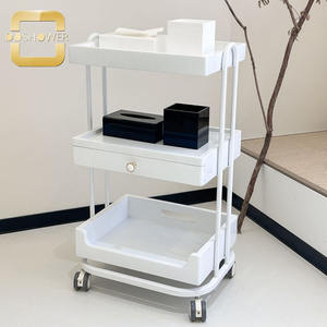 รถเข็นอุปกรณ์เสริมสำหรับร้านเสริมสวยรถเข็นสำหรับคลินิกทำเล็บ - Product Image 2