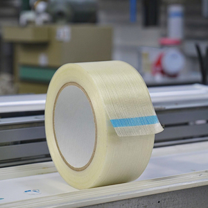 Sandık ağır su geçirmez takviyeli çember bant 50m güç temizle Filament karton sızdırmazlık nakliye ambalaj için koli bandı - Product Image 2