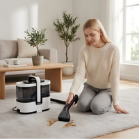 Nettoyeur de tapis 1800W 16Kpa, nettoyeur vapeur à double réservoir, extracteur de taches portable pour tissus d'ameublement, aspirateur pour la maison