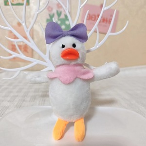 Mini Cute <strong>Duck</strong> Pendant <strong>Plush</strong> <strong>Toy</strong> Doll Custom Cotton <strong>Keychain</strong> and Quaint - Product Image 5