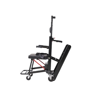 नई फोल्डिंग पोर्टेबल लाइटवेट इलेक्ट्रिक सीढ़ी चढ़ने वाली व्हीलचेयर सभी ट्रैक के लिए आसान संचालन - Product Image 4