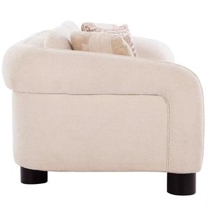 Sofá de 3 Plazas Ecrin de Lujo Contemporáneo de Primera Calidad para Sala de Estar, Sala de Espera y Muebles de Hotel Disponible para la Venta - Product Image 4