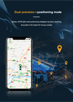 Cargador de Coche con Encendedor de Cigarrillos, Adaptador USB Tipo-C, Localizador GPS Oculto para Sistema iOS Apple Find My, Plug and Play