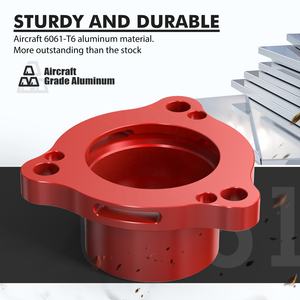 Entretoise de soupape de décharge atmosphérique BEVINSEE pour VW GTI Golf Mk7 Mk7.5, pour <span class=keywords><strong>Audi</strong></span> A3 8V/A4 B9/A5 8W/<span class=keywords><strong>TT</strong></span> 8S, pour <span class=keywords><strong>Audi</strong></span> Q5 S3 RS3 - Product Image 5