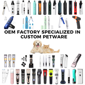 ओम पेशेवर कॉर्लेस पालतू बाल क्लिपर किट usb रिचार्जेबल कम शोर सिरेमिक ब्लेड lcd प्रदर्शित कुत्ते बिल्ली के लिए पूर्ण वाटरप्रूफ - Product Image 3
