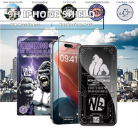 Protection d'écran en verre trempé HD transparente anti-choc 9H pour 16 Plus, film de protection anti-explosion