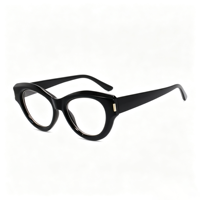 Kacamata Anti Blue Light SM26007 Bingkai PC Model Cat Eye Kacamata Komputer Unisex Optik Kacamata Resep Penghalang Sinar Biru