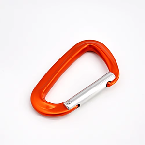 Mosqueton de sécurité 12KN, en aluminium aéronautique 7075, forme en D, connecteur à porte droite pour l'arrêt des chutes et le sauvetage - Product Image 2