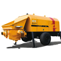 Équipement concret de pompe de remorque de HBT6013C-5S avec le moteur diesel Sanyi tout neuf