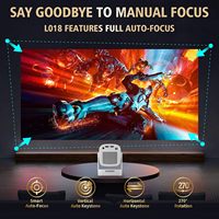 2025 HY260 Pro Mini projecteur portable 4K HD projecteur intelligent 200 Ansi Lumen Home cinéma projecteur