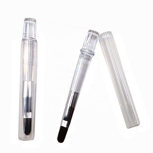 Regalo promocional barato labio Mini <span class=keywords><strong>pincel</strong></span> delineador de ojos cepillo negro maquillaje cepillo 6CM - Product Image 3