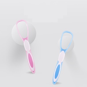 Bán Buôn Giá Thấp 2-Gói Lưỡi <span class=keywords><strong>Scraper</strong></span> Cleaner Nhựa Lưỡi Cạo Chăm Sóc Bằng Miệng Mềm Cao Su Xử Lý Lưỡi <span class=keywords><strong>Scraper</strong></span> - Product Image 4