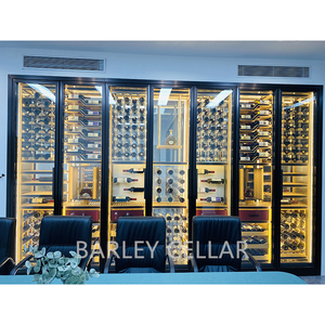Vinoteca Personalizada con Refrigerador |   Control de Temperatura Multizona Integrado/de Libre Instalación en Acero Inoxidable para Hoteles, No Estándar - Product Image 6