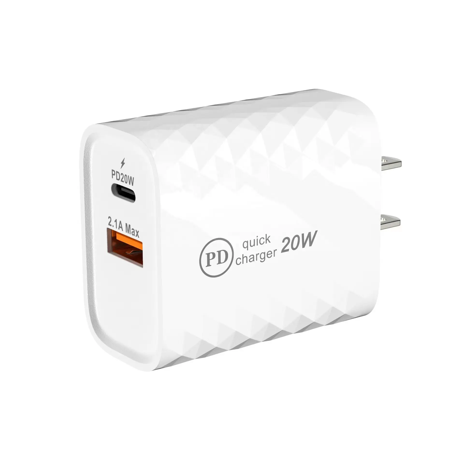 2022 새로운 제품 휴대용 usb 충전 USB 유형 C 5v4a 20W 빠른 충전기 삼성 벽 충전기 usb 홈 충전기