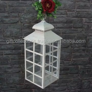 Lanterne suspendue moderne de luxe en métal fait à la main de style Ins pour la maison et le jardin pour les mariages et Noël Cadeau parfait - Product Image 6