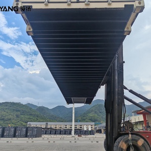 ตู้คอนเทนเนอร์ขนส่งสินค้าแห้งแบบ High Cube ขนาด 45 ฟุต ผลิตจากเหล็กคอร์เทน มาตรฐาน HC ความจุ 86 คิว พร้อมพื้นไม้ ยี่ห้อ JUNYANG สำหรับขาย - Product Image 5