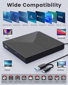 Lecteur DVD externe EDD28 type-c + USB3.0 type de plateau de lecteur <span class=keywords><strong>gratuit</strong></span> <span class=keywords><strong>graveur</strong></span> de DVD-RW de <span class=keywords><strong>CD</strong></span>-RW optique pour ordinateur portable <span class=keywords><strong>Mac</strong></span> Wins10 - Product Image 5