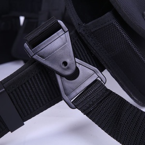 DF JL LB8JT Stock en gros, Noir, ancien logo, Ceinture tactique multifonction huit pièces cousue main avec pochette pour lampe de poche et sac d'entraînement - Product Image 2