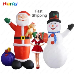 Decoración inflable de Navidad de alta calidad, regalo favorito de árbol de Navidad para niños, inflable personalizado para evento de fiesta familiar - Product Image 1