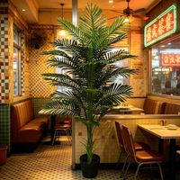 Hochwertige Hochzeits-Gastgeschenke Künstliche Tropische Palme Plastik-Palme für Innenräume Haus Garten Büro Hotel Zimmer Dekoration