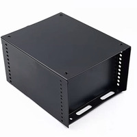 Boîtier électronique Mini PC en acier thermolaqué perforé, pour ordinateur de bureau, fabrication OEM personnalisée en usine