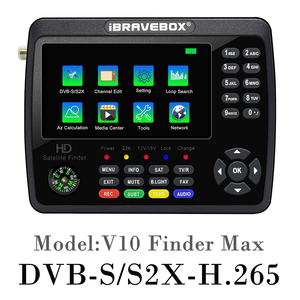 Buscador de Satélites Digital V10 Finder Max de Fábrica OEM para Instalación de TV Satelital DVB-S DVB-S2 - Product Image 1