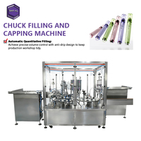 Machine de remplissage et de bouchage automatique de type PLC sur mesure pour les fabricants d'échantillons de parfum