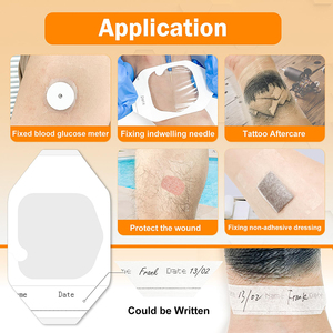 Pansement transparent en <span class=keywords><strong>film</strong></span> Carbou, adhérence excellente, 6*7cm, pour le bain, protection des plaies, sans douleur - Product Image 6