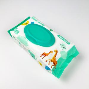 Échantillon gratuit <span class=keywords><strong>Prix</strong></span> d'usine Lingettes pour bébés Vente en gros Lingettes humides pour bébé douces et non tissées jetables OEM - Product Image 1