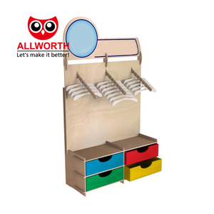 소매 및 슈퍼마켓 사용 보관 디스플레이 선반 용 의류 캐비닛 용 디자인 옵션 브래킷 - Product Image 1