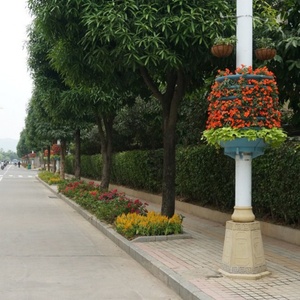 Jardinière verticale hydroponique en plastique de qualité supérieure, pot de fleurs décoratif en plastique, lampadaire de jardin - Product Image 6