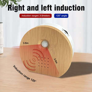 PIR Motion Sensor Bird Sound Box Built-in Audio <b>Switch</b> <b>Timer</b> Realistic Bird Calls for Garden Yard Decoration - Product Image 5