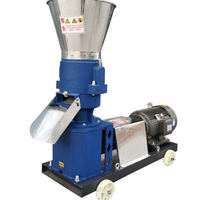 Granulateur d'aliments pour bétail de 50 à 100 kg/h, machine de fabrication de granulés d'aliments, adaptée aux petites usines d'aliments pour animaux