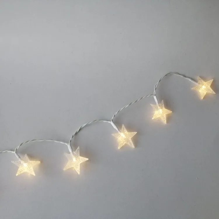 5MM LED Star Light Battery String Christmas Decoration Lighting Garland