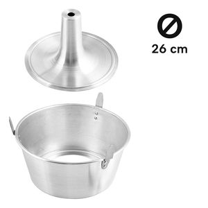 Molde para Pastel Americano de Aluminio de 26 cm con Patas para Pasteles Bundt, Chiffon, Tartas Saladas y Postres, Herramientas Premium para Repostería - Product Image 5