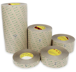 Cinta Adhesiva de Doble Cara 3M 9495LE 300LSE, Transparente, 10 mm x 55 m, 10 Rollos por Lote - Product Image 4