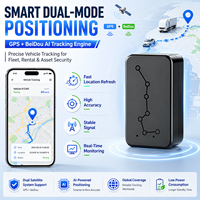 Nuevo Rastreador GPS 4G 2G Resistente al Agua GSM/WiFi con Batería de Larga Duración, Alarma Inalámbrica, Aplicación para Android e IOS, 1 Año de Garantía para Vehículos