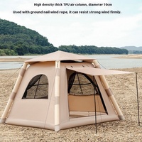 Tente Gonflable de Camping en Plein Air, Épaissie en Tissu Oxford, Portable, Automatique et Imperméable, Vente Directe d'Usine en Gros