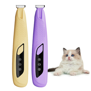 Cortadora de Pelo Eléctrica Recargable USB Portátil al por Mayor, Recortadora de Uñas para Mascotas con LED, Bajo Ruido, Diseño Simple para Perros y Gatos - Product Image 1