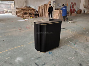 Tiệm <span class=keywords><strong>Spa</strong></span> tùy chỉnh hiện đại tiếp tân nhỏ bàn tiếp tân tiền mặt đăng ký nướng sơn làm đẹp salon nhỏ quầy lễ tân - Product Image 2