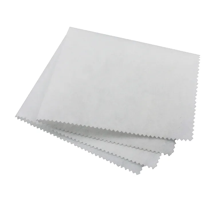 GAOXIN Tearaway sabitleyici destek kumaş Spunbond Meltblown Nonwoven giysi için nakış Fusing arayüz 100-152cm