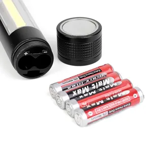 Bán T6 + COB ánh sáng mạnh mẽ Đèn pin ngoài trời đa chức năng LED với nam châm COB làm việc đèn AAA khẩn cấp pin khô - Product Image 4