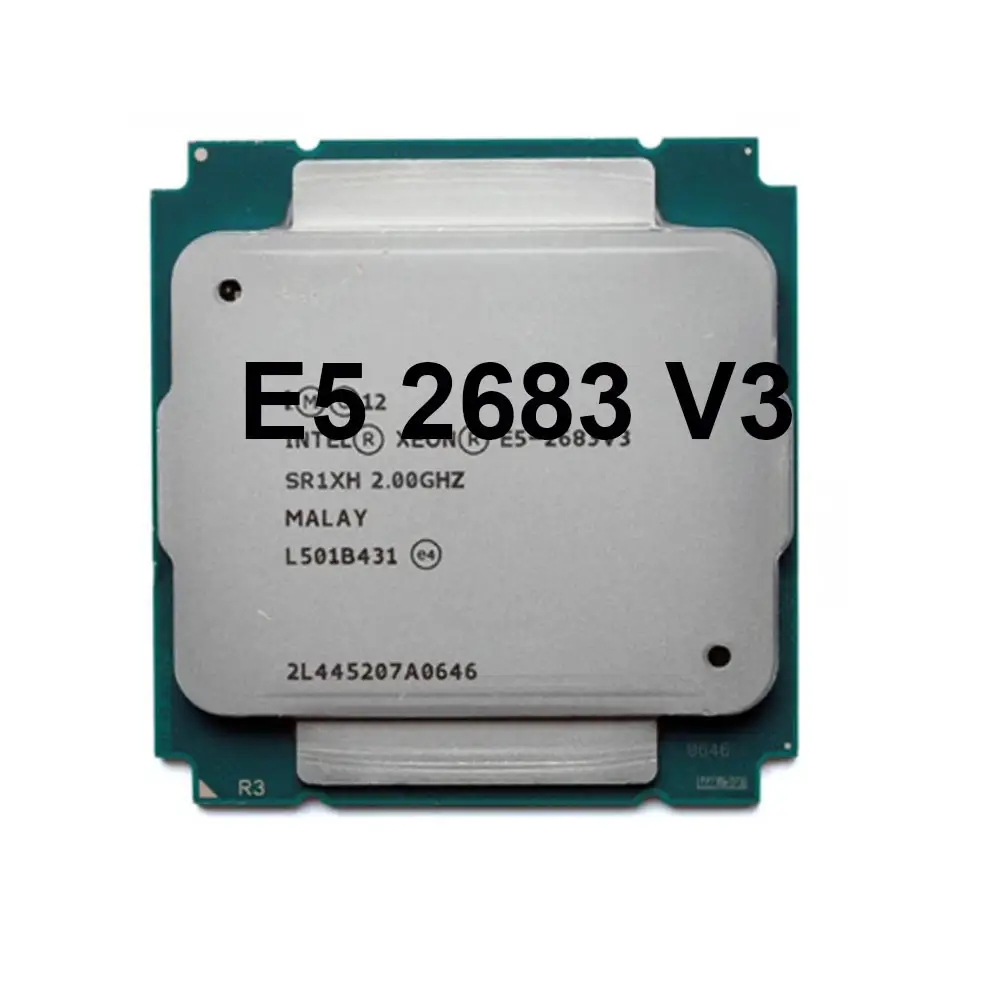 Processador Xeon E5 2683 V3 2683V3 SR1XH 2.0GHz 14 núcleos 35M LGA 2011-3 CPU