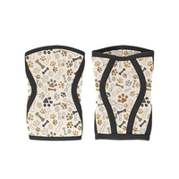 Ensemble d'accessoires de fitness personnalisés en néoprène genouillère bande de résistance ceinture d'haltérophilie sangles de cheville enveloppes de poignet entraînement solide