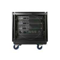 Amplificateur de sonorisation LA-RAK II AVB 12 canaux 40000W avec réseau Milan AVB