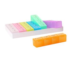 Xách Tay 28-Lưới Mini Thuốc Container 7-Ngày Hàng Tuần Du Lịch Y Học Lưu Trữ Hộp Nhựa Mini Thuốc Trường Hợp Lưu Trữ - Product Image 5