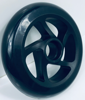 Roue de pneu Pu à rebond de 4.3 pouces pour roue de patin à roulettes 109*24mm