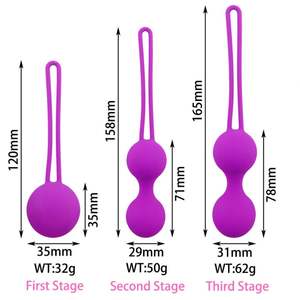 Chinese Sex Ballen Voor Vrouwen Vagina Vagina Vaginale Strakke Training Bal Aanscherping Oefening Siliconen Vagina Bal - Product Image 3