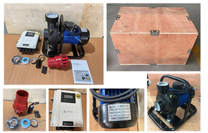 ปั๊มน้ำพลังงานแสงอาทิตย์ 2 แรงม้า แบบไหลแรงสูง สำหรับการเกษตร - Product Image 6
