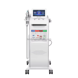 เครื่องทำทรีทเมนต์หน้าแบบตั้งพื้น 10 in 1 ผลิตจากสแตนเลส พร้อมฟังก์ชั่นออกซิเจน, ไมโครเดอร์มาเบรชั่น, TDA, EMS สำหรับทำความสะอาดผิวหน้า ลำคอ และผิวกาย - Product Image 6